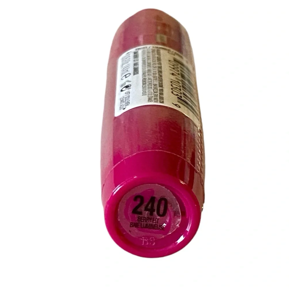 💎 REVLON KISS CUSHION LIP TINT 240 BERRY LIT New Full-Size